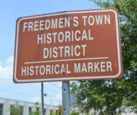 freedmens-town-hist-dist-marker