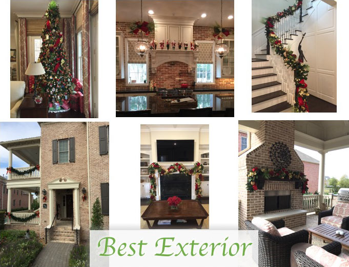 Winner of the First Annual Jamestown Estate Homes Holiday Decorating Photo Contest
