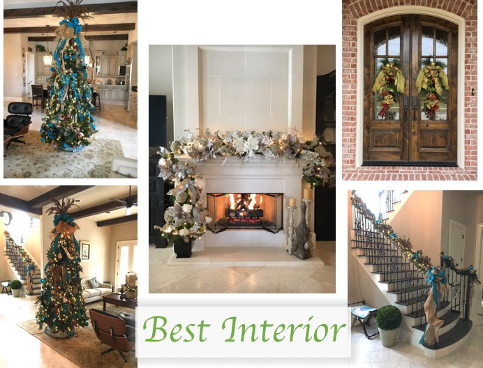 Winner of the First Annual Jamestown Estate Homes Holiday Decorating Photo Contest