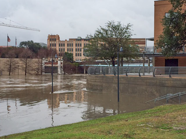 January 18th Flooding at Main St. and Buffalo Bayou