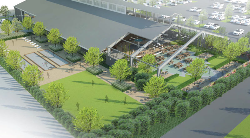 Saint Arnold Brewing Company Expansion renderings, 2104 Lyons Ave., Near Northside, Houston, 77020