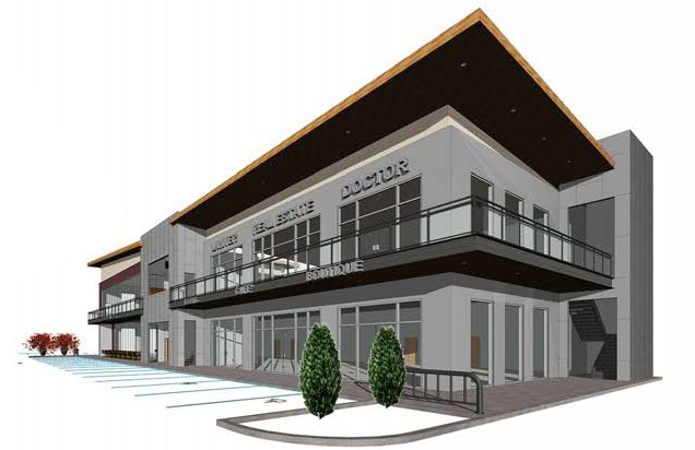 Retail Center planned for 628 E. 11th St., Houston Heights, Houston, 77008
