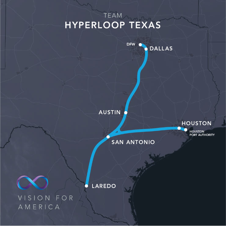 Proposed Hyperloop Routes